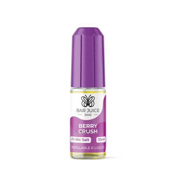 Nic Salt E-Liquid by Bar Juice 5000 10ml - 10mg - Berry Crush