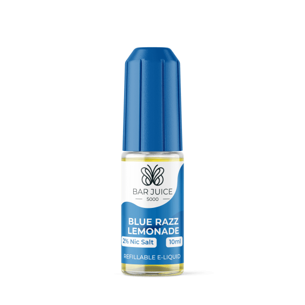 Nic Salt E-Liquid by Bar Juice 5000 10ml - 10mg - Blue Razz Lemonade