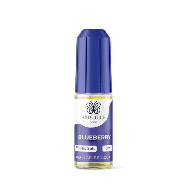 Nic Salt E-Liquid by Bar Juice 5000 10ml - 10mg - Blueberry