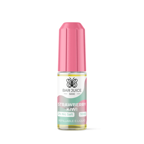 Nic Salt E-Liquid by Bar Juice 5000 10ml - 10mg - Strawberry Kiwi