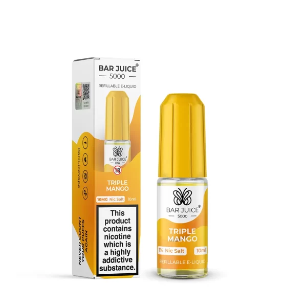 Triple Mango Nic Salt E-Liquid by Bar Juice 5000