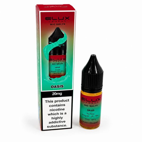 Nic Salt E-Liquid by Elux Legend 10ml - 10mg - Oasis