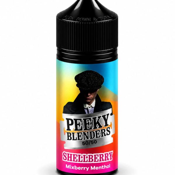 Peeky Pod Bar 100ml Shortfills 50/50 – Mixberry Menthol