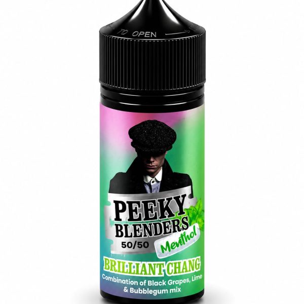 Peeky Pod Bar 100ml Shortfills 50/50 – Black Grapes Lime And Bubblegum Mix