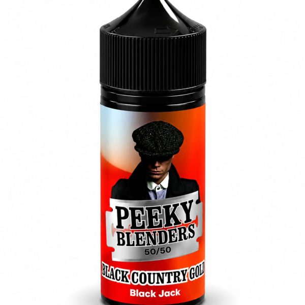Peeky Pod Bar 100ml Shortfills 50/50 – Black Jack