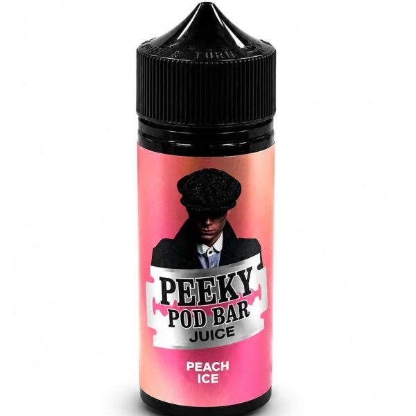 Peeky Pod Bar 100ml Shortfills 50/50 – Peach Ice